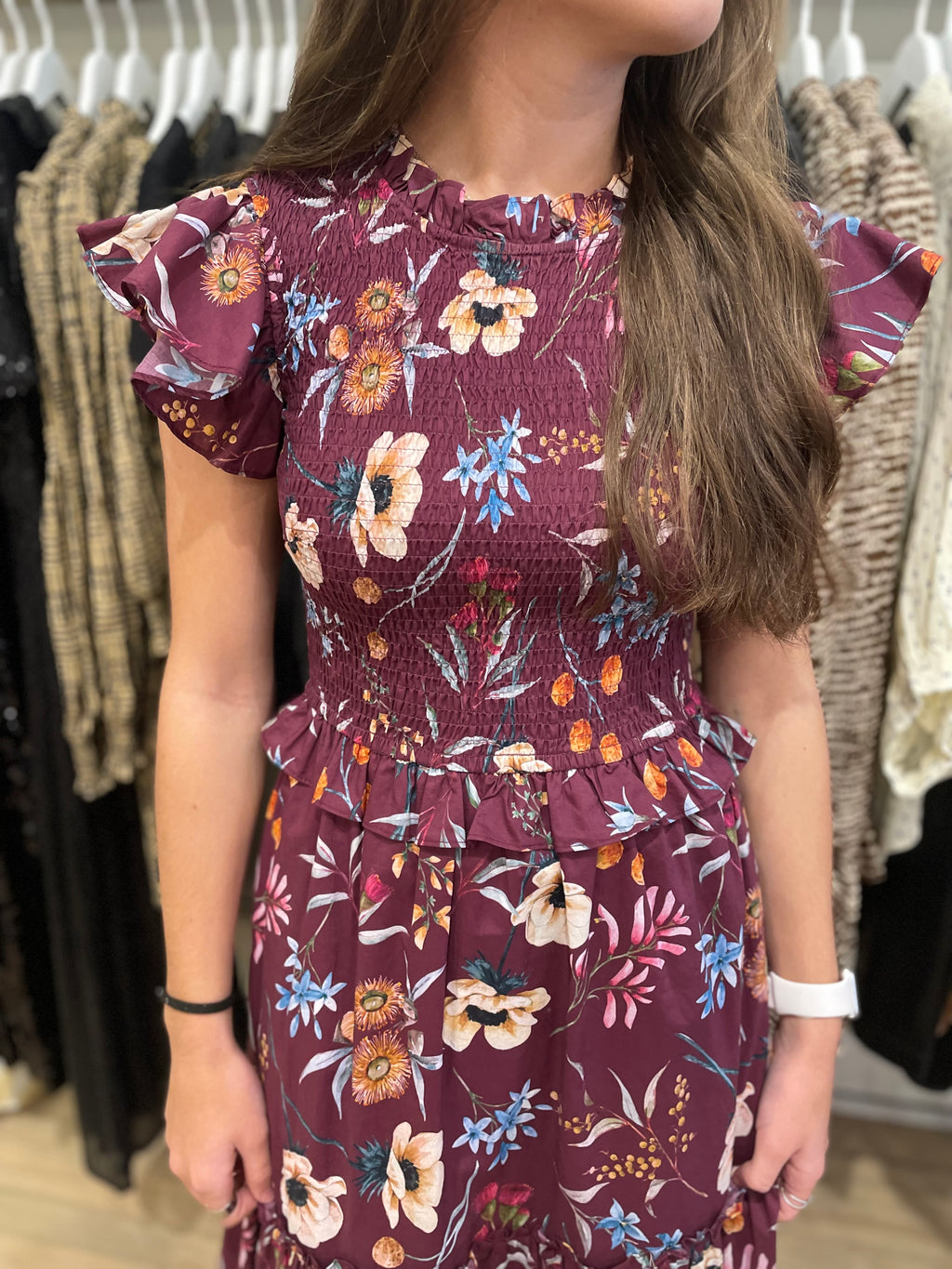 Lila Dress | Anemone Raspberry
