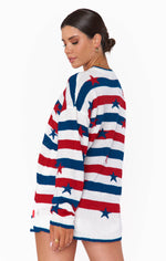 Go To Sweater | Star Spangled Stripe