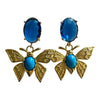 Butterfly Jewel Earrings | Turquoise