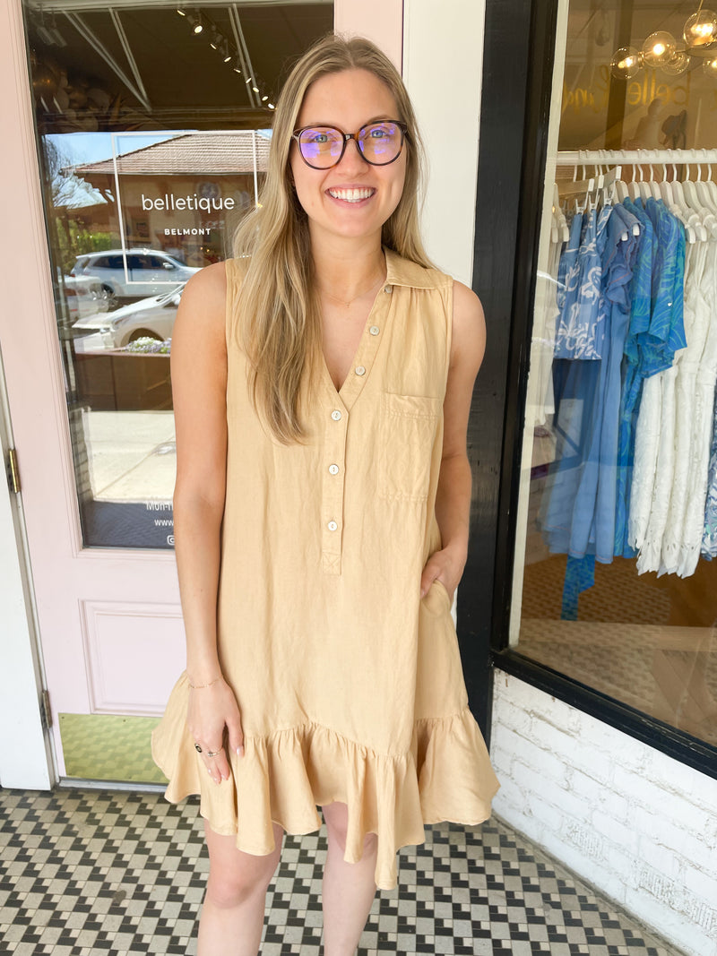 Lillian Dress | Taupe