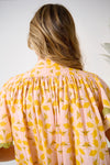 Parham Blouse | Orange Azalea