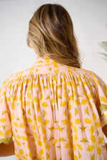 Parham Blouse | Orange Azalea
