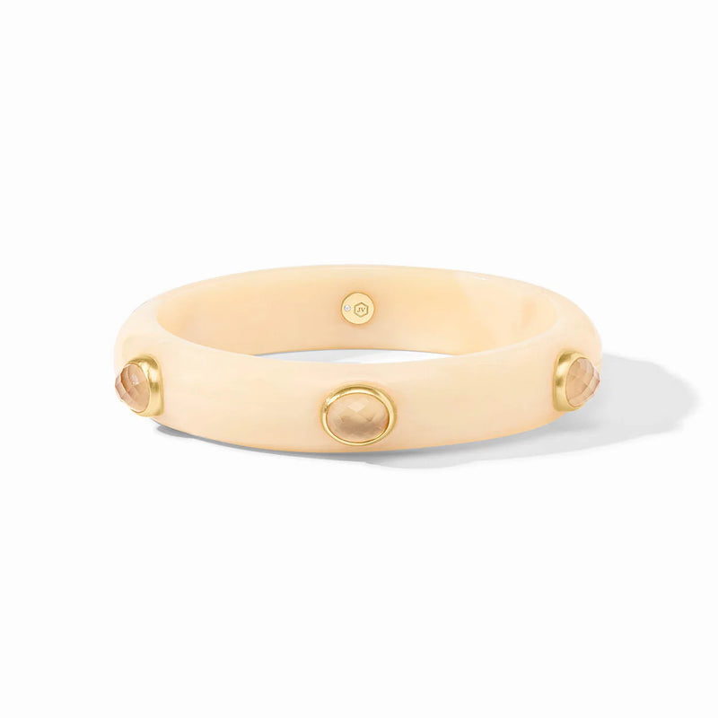Carnaby Stone Bangle | Ivory