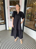Jacquard Dress | Black