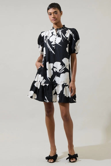 Minley Mini Dress | Shadow Floral