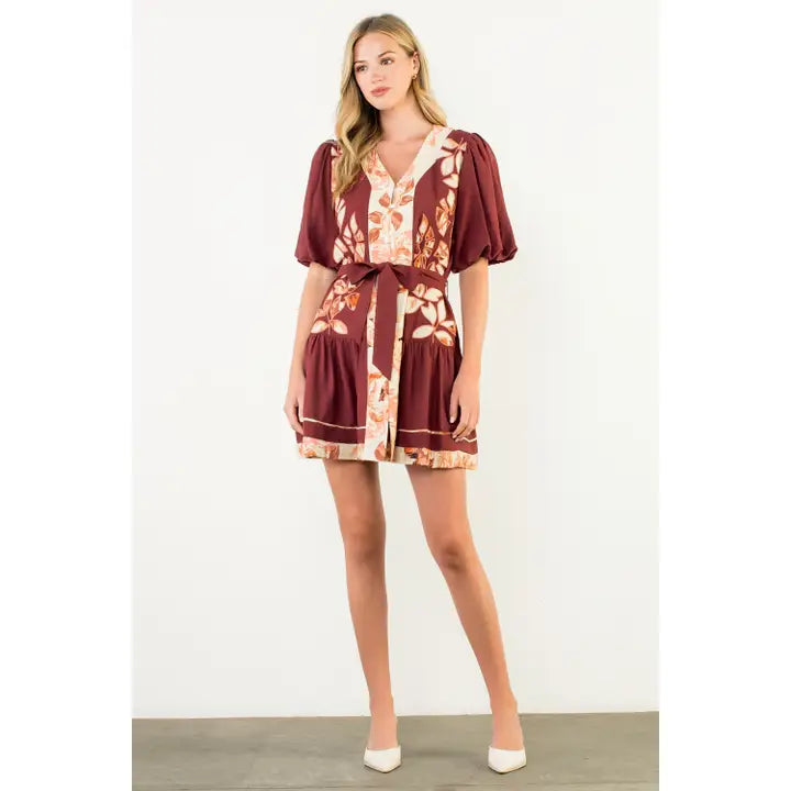French Florals Dress