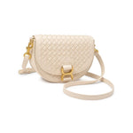 Alise Woven Crossbody | Oatmilk