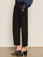 Ponte Barrel Trouser | Black