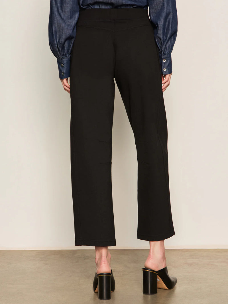 Ponte Barrel Trouser | Black