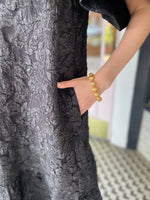 Jacquard Dress | Black