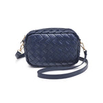 Maddie Woven Crossbody | Midnight