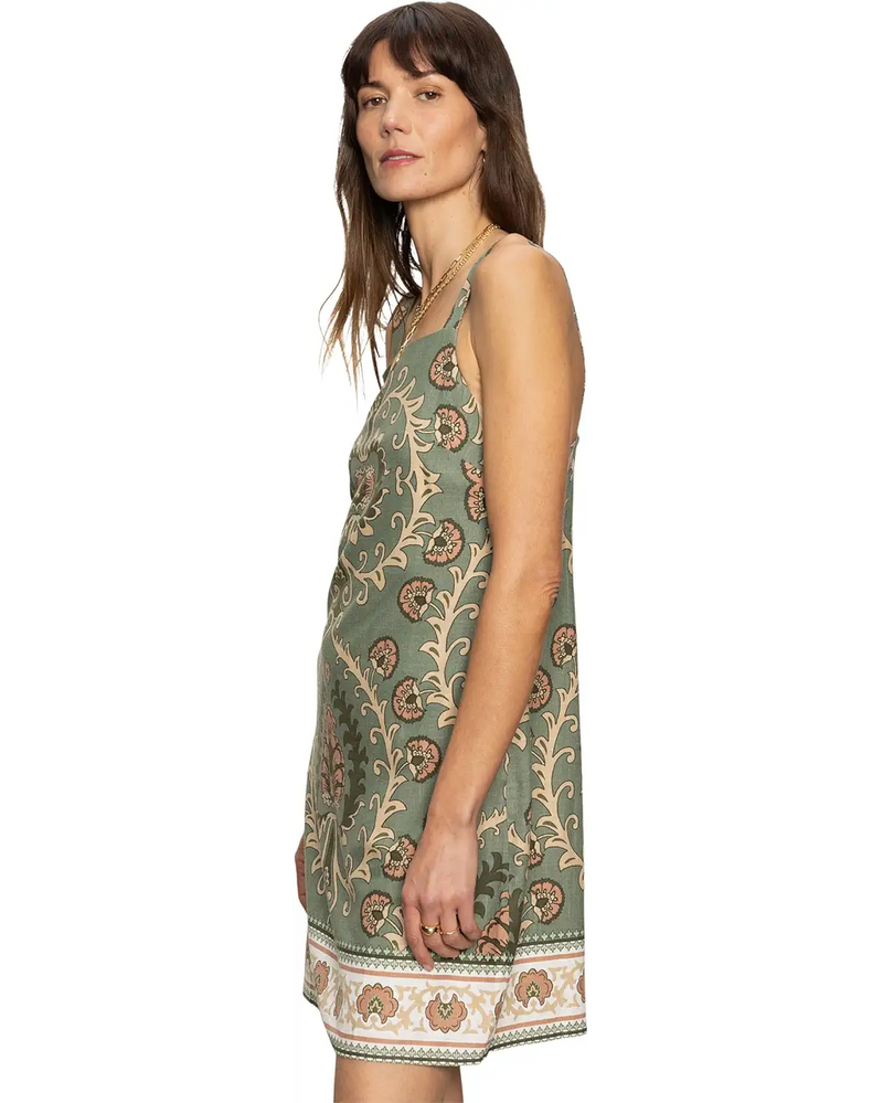 Tapestry Shift Dress | Mezzo Sage