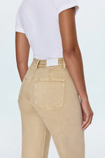 Penny Crop High Rise Wide Leg | Sand Dollar