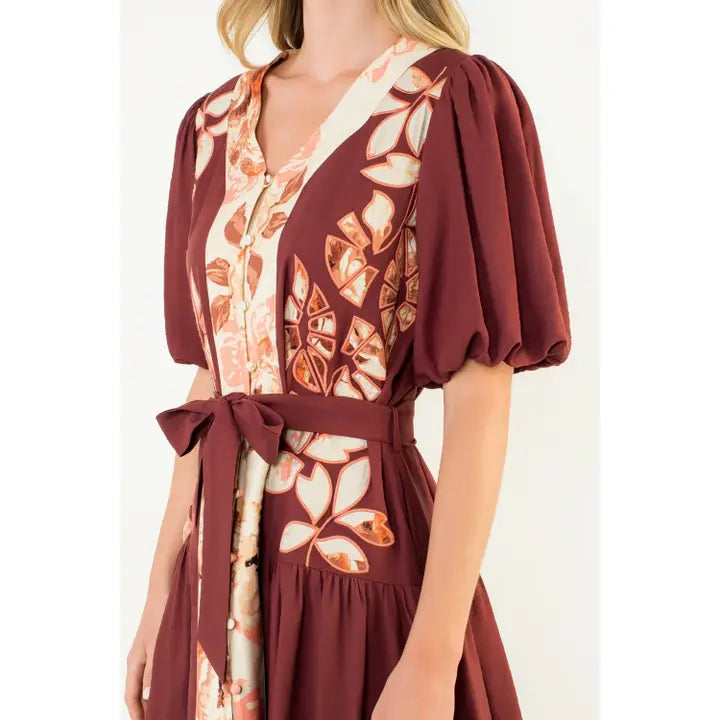 French Florals Dress