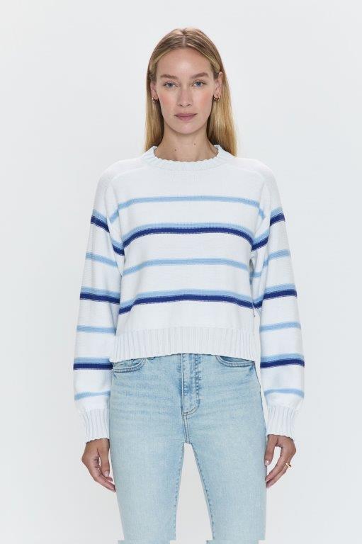 Adina Sweater | Pacific Stripe