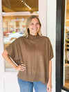 Caroline Top | Khaki Rinse