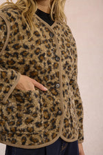 Leopard Fuzzy Jacket