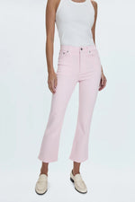 Lennon High Rise Crop Boot | Blush