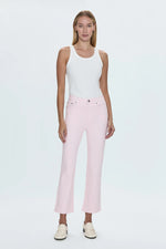 Lennon High Rise Crop Boot | Blush