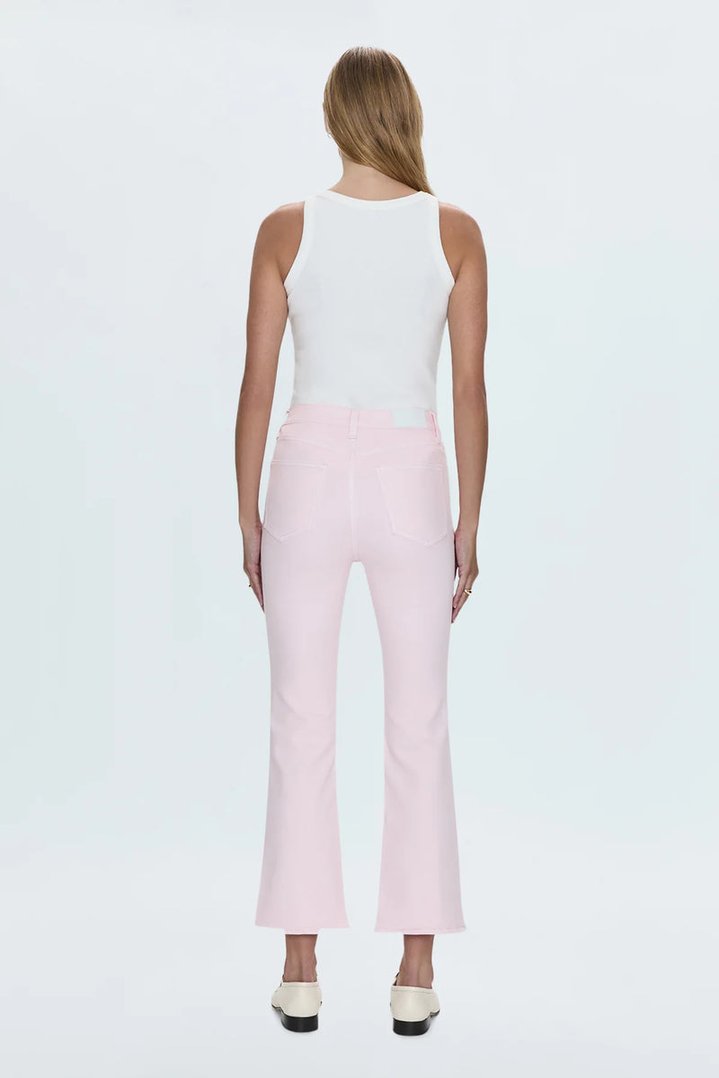 Lennon High Rise Crop Boot | Blush