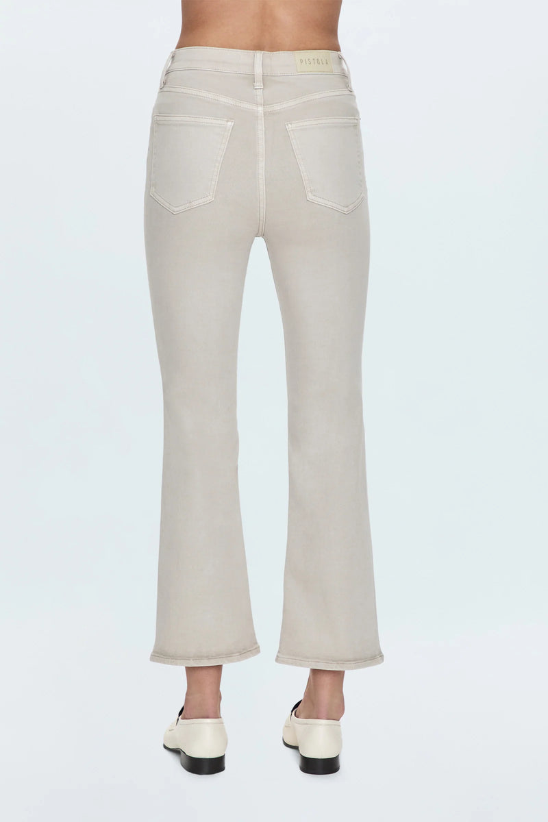 Lennon High Rise Crop Boot | Stone