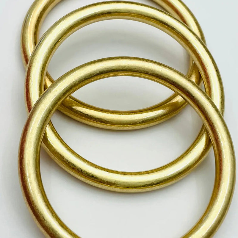 Matte Gold Bangles – belletique