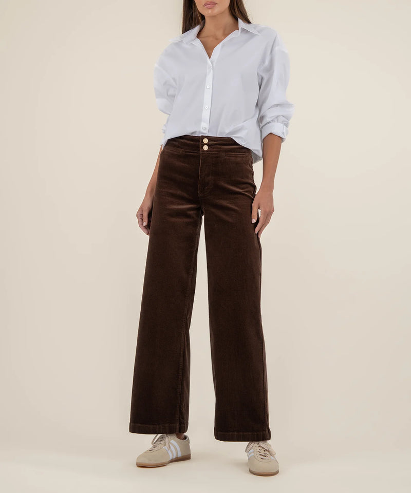 Meg Corduroy Wide Leg | Fudge