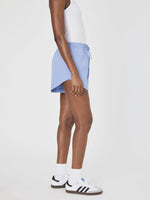 Alexis Cotton Drawstring Shorts | Oxford Blue