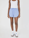 Alexis Cotton Drawstring Shorts | Oxford Blue