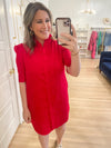 Callie Dress | Red