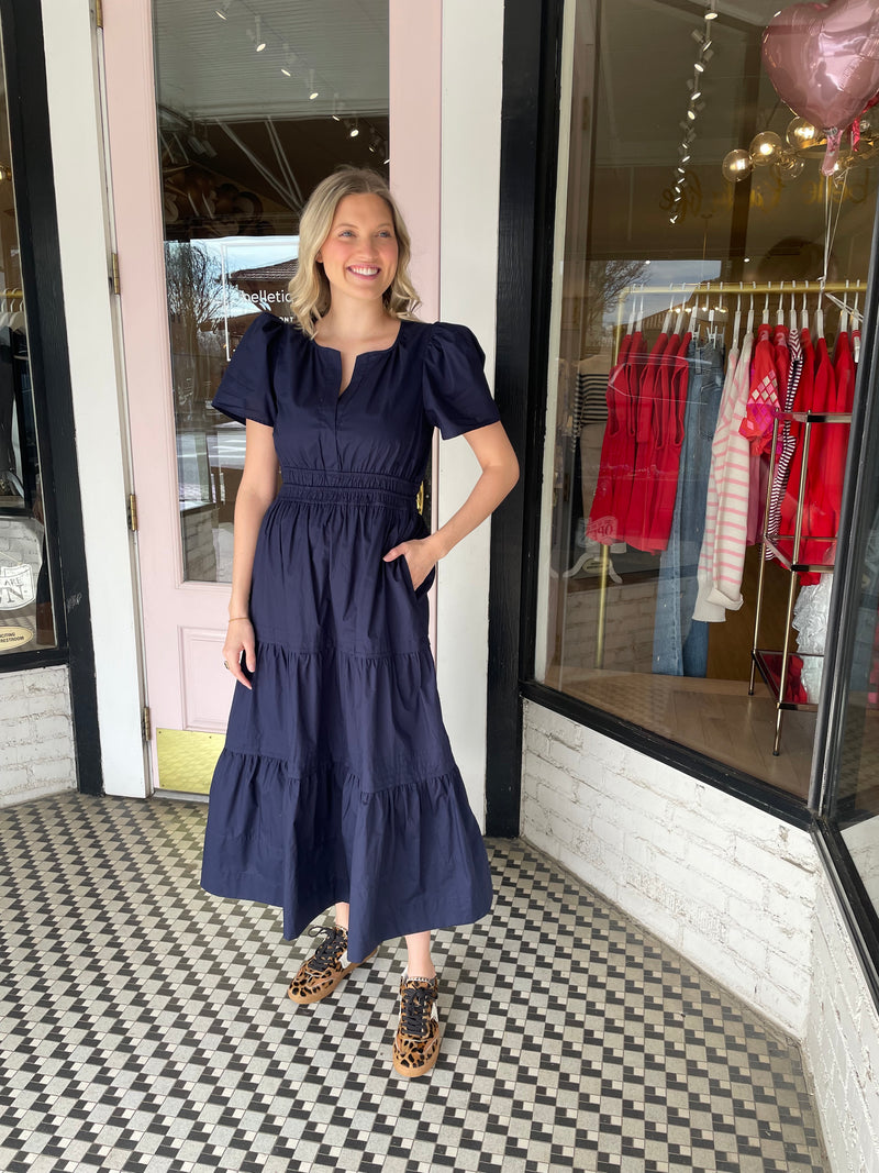 Nantucket Maxi Dress | Navy