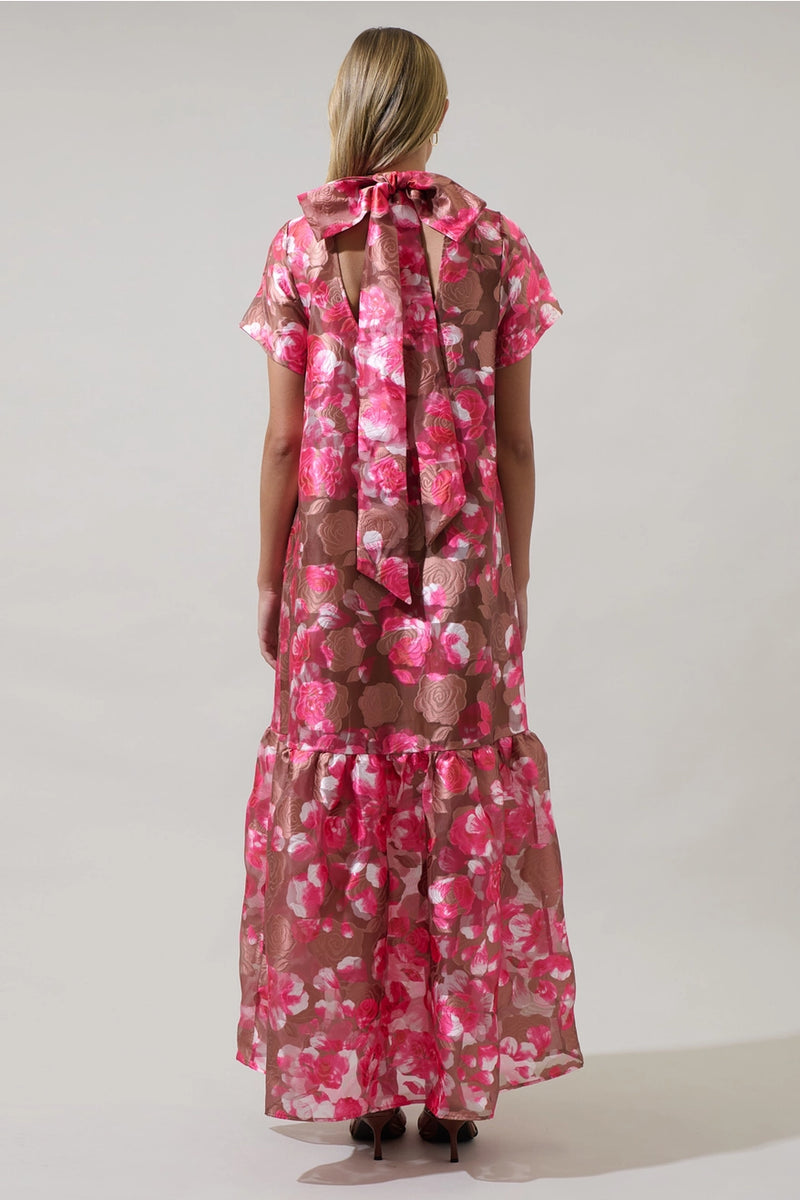 Mersin Floral Dime Maxi Dress