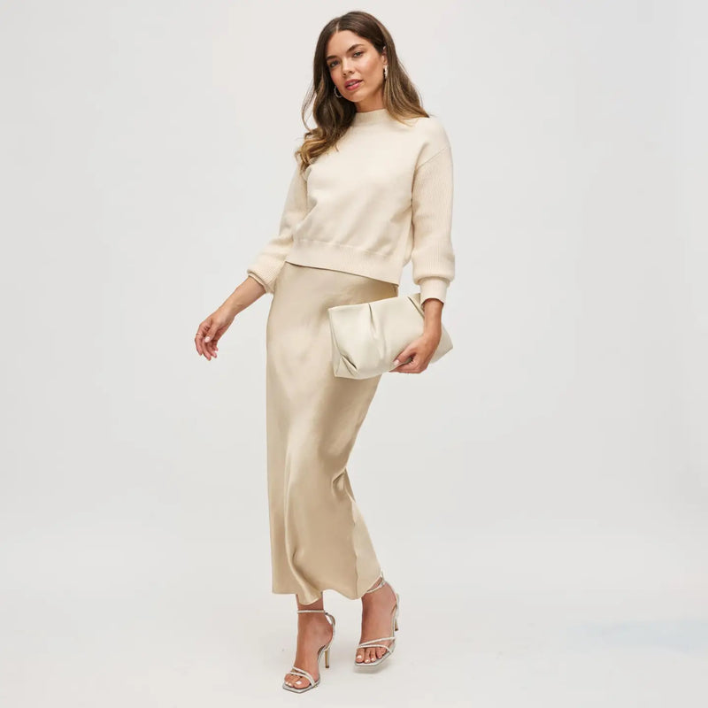 Franny Clutch | Silver