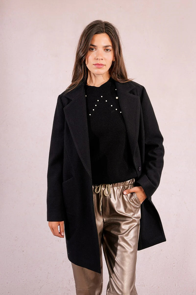 Classic Coat | Black