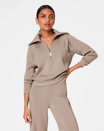 Spanx Air Essentials Half Zip | Ashwood