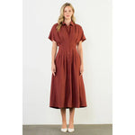 Brynn Dress | Burgundy