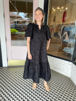 Jacquard Dress | Black