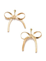 Gifted Bow Statement Earrings