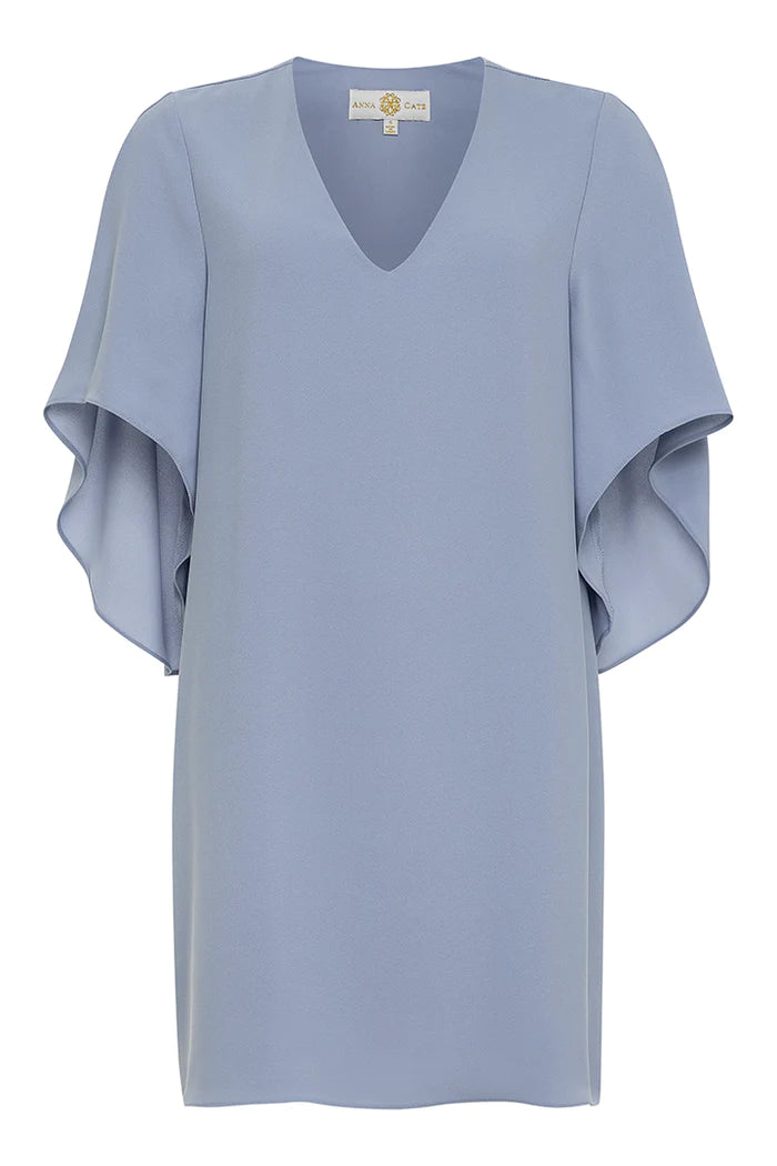 Meredith Dress | Dusty Blue