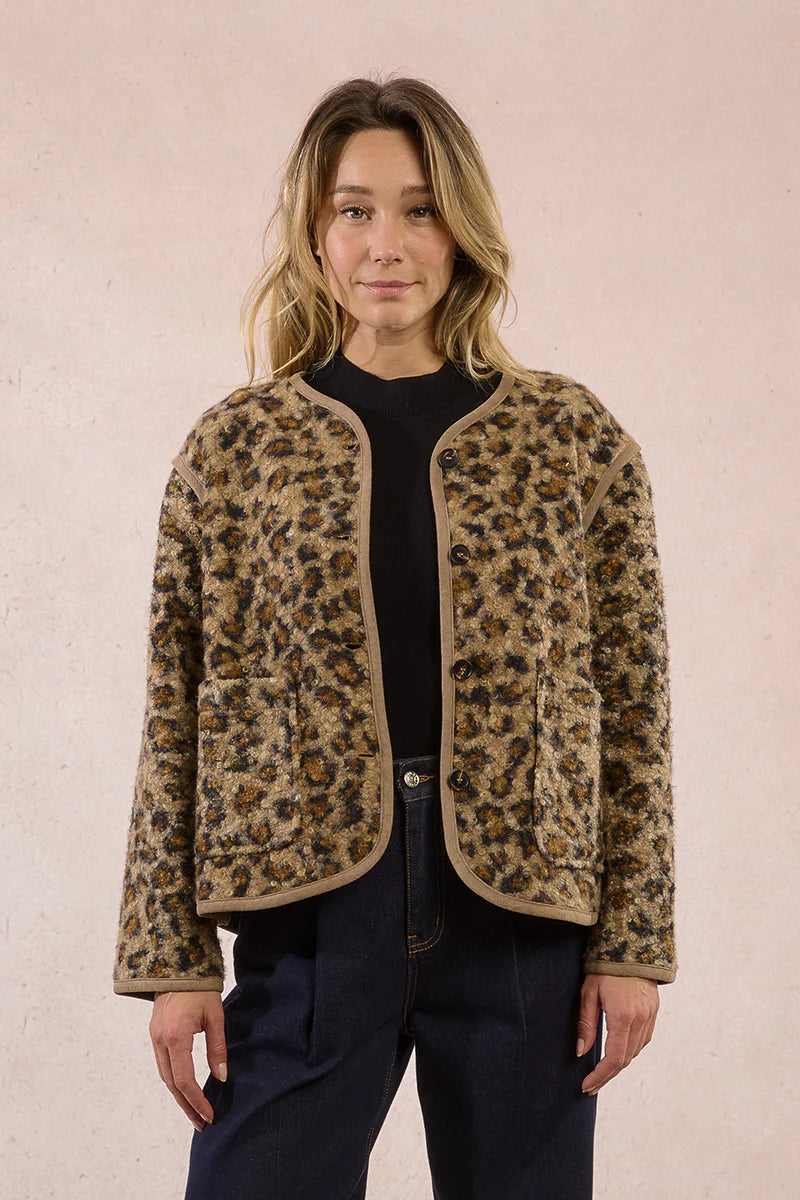 Leopard Fuzzy Jacket