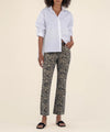 Kelsey High Rise Ankle Flare | Sage Green