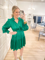 Clara Dress | Emerald