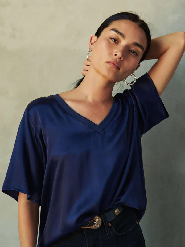 Bennie Oversized Tee | It's Navy