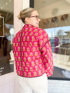 Quilted Jacket | Magenta