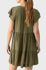 Modern Babydoll Dress | Burnt Olive
