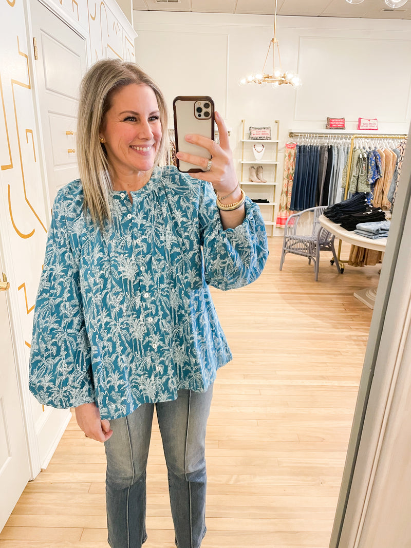 Emory Top | Jungle Toile
