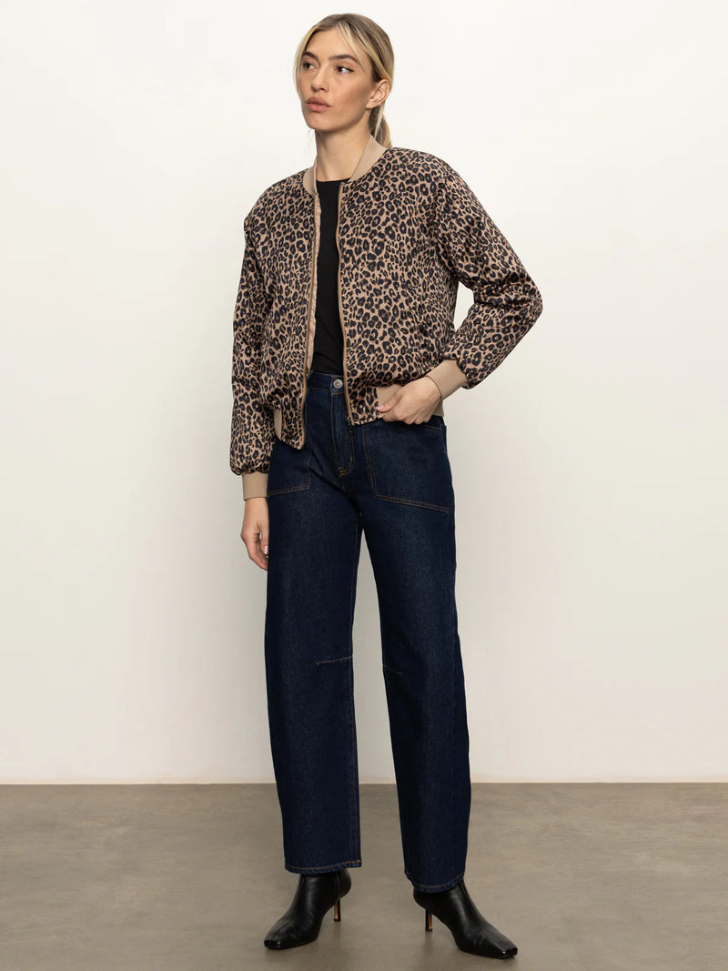Monroe Sateen Bomber Jacket | French Kitty