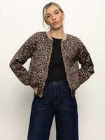 Monroe Sateen Bomber Jacket | French Kitty
