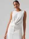 Twisted Tank | White