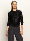 Relaxed Sparkle Popover | Black